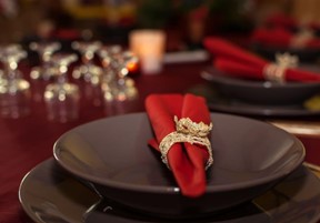 Holiday menus